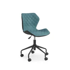 MATRIX CHAIR, BLACK / TURQUOISE